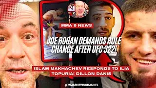 Joe Rogan DEMANDS Rule Change After UFC 322! Makhachev Fires Back at Topuria! Danis BANNED!