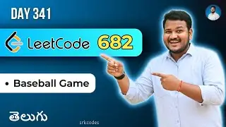 Leetcode 682: Baseball Game in Telugu | Stack Approaches | Python DSA | srkcodes