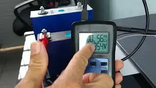 Medição da Resistência Interna da Lifepo4