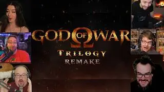 Streamers REACT To The God Of War Trilogy Remake Trailer - State of Play 2026