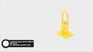 SM Options for Adjustable Spreader Beams SBM Series