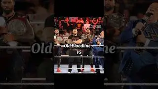 Old Bloodline vs New Bloodline    Who wins for you? #wwe #romanreigns #shorts