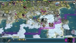 Hammurabi - Civ IV Always War Continents - EP04 (Immortal  NTT)