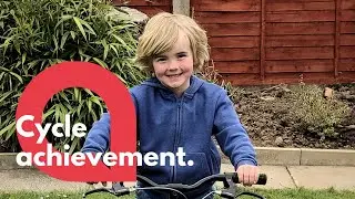 Four-year-old boy is cycling 100 miles to raise money for the NHS | SWNS