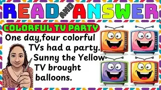 English Reading Comprehension for Kids | Practice Reading | Reading tutorial | Grade 1 and 2