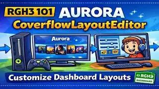 RGH3 101 | Aurora CoverflowLayoutEditor – Настройка макетов панели мониторинга
