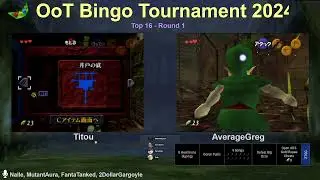 OoT Bingo Tournament 2024 - Round of 16 - @p_Titou vs @AverageGreg