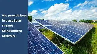 Solar Project Management Software | ProductDossier