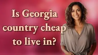 Is Georgia country cheap to live in?