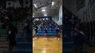 Forest Park High School Cheerleaders 💙🌳