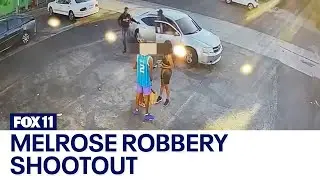 Victim opens fire on would-be robbers in Melrose shootout