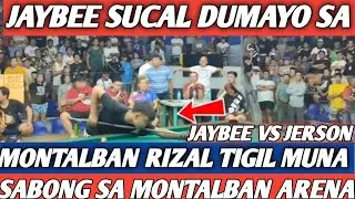 Jaybee Sucal Dumayo Sa Montalban Rizal Tigil Muna Sabong Sa Montalban Arena #billards #philippines 