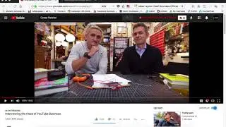 Did you like Casey Neistat Interviewing with YouTube Robert Kyncl?