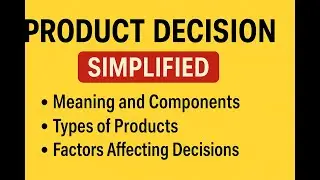 Product: Meaning, Characteristics, Types | Marketing Management Lecture (BBA/MBA/PGT)