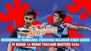 🔴LIVE - Prahdiska Bagas Shujiwo Vs Kiran George - Thailand Masters 2026