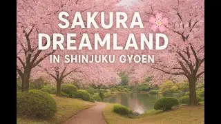 Страна грез Сакуры в Синдзюку-Гёэн 🌸 Tokyo Spring Travel