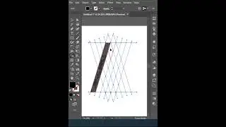 Letter N Logo Design Illustrator cc - Speedart Tutorial #shorts #viral #tutorial #illustrator #logo