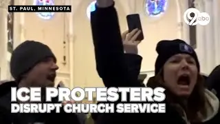 Justice Department investigates protest at Minnesota church tied to ICE official
