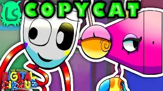 Copycat REMIX Ft. Gangle and Zooble (NO AI) - The Amazing Digital Circus MV - Cover by Lizwick