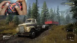 Transporting Through Forest - Snow Runner | Gamepad | Revlimiter