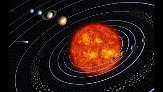 7 OTHER PLANETS IN THE SOLAR SYSTEM, WILL FORM A LINE, AS IT COMPLETES A GIANT 