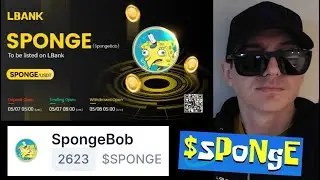 $SPONGE - SpongeBob TOKEN CRYPTO COIN ALTCOIN HOW TO BUY MEME NFTS BSC ETH BTC NEW SPONGE BOB LBANK