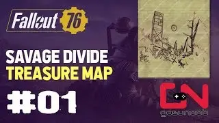 Fallout 76 - Savage Divide Treasure Map #01 Location