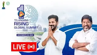 Watch Live: Launch of the Vision Document Telangana Rising 2047 at the Future City Global Summit