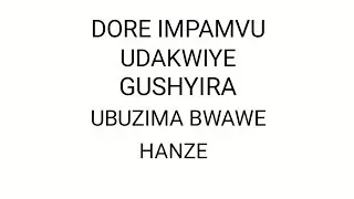 KUKI NTABANGA UGIRA? DORE IBYO UTAGOMBA KUVUGA MU BUZIMA BWAWE