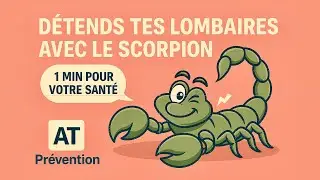 Détends tes lombaires avec le Scorpion 🦂 ! Exercice de mobilité et détente
