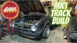 Mk1 Golf Track Car project build begins! | Full restoration