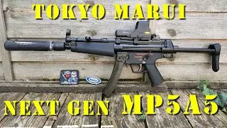 Airsoft - Tokyo Marui MP5A5 Next Gen [ENG subs]