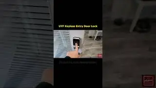 UYF Keyless Entry Door Lock Review! #shorts #door #lock #doorlock #keyless #keylessentry