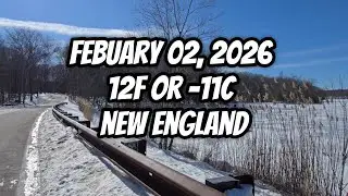 New England Locked in Deep Freeze #newengland #winter #wintervibes  #newenglandwinter #northeast