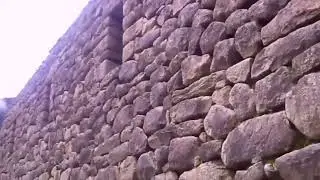 Secret hidden ancient structures - Inca stonework Dwellings Machu Picchu 