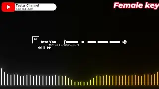 N.Flying 엔플라잉 - Into You (Karaoke Romaja version) Female key