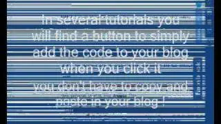 Blogger tools for scripts-tips-codes-explanation