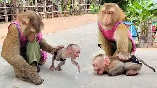 SokYaa Struggles to Comfort Crying NEWBORN Baby! This Will BREAK Your Heart!