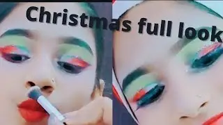 2021 Christmas Simple Gorgeous 😍🎄Makeup Look ll Full Face Glam  Makeup Look tutorial