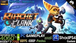Геймплей Ratchet and Clank на ПК | ShadPS4 | Полностью играбельно | Эмулятор PS4 | 1080p60FPS | Н...
