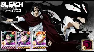 HARD GUILD QUEST Captain Ranged Sub 3s 👺 Yhwach 5/5 Max Transcended Nuke Run! Bleach: Brave Souls!