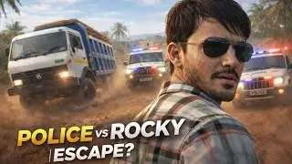 ROCKY - The Sand Mafia🔥Police Chase vs Indian Vehicle Simulator 3D