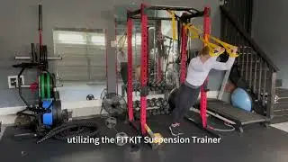 FITKIT suspension trainer bodyweight straps