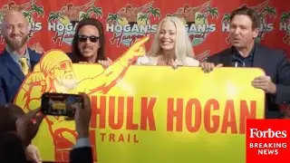 'Hulkmania Is Going To Live Forever': Gov. Ron DeSantis Announces Florida Trail Honoring Hulk Hogan