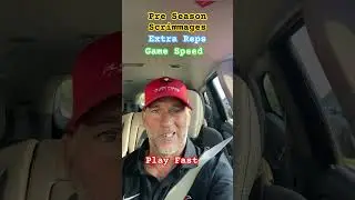 Pre Season Scrimmages #americanfootballcoach #footballcoach #footballcoaching