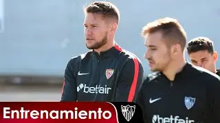 Tom&aacute;s Vacl&iacute;k, gran novedad en el entrenamiento de este mi&eacute;rcoles
