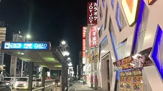 ①夜の今池を歩きながら紹介❗️ロックバンド、サウナ🧖文化があり実力がある名古屋東部の繁華街❗️独自色強めの街❓今池駅から東側をまず