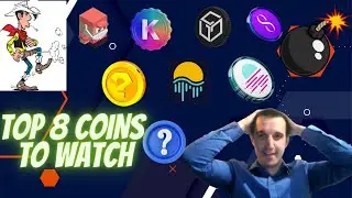 TOP 8 COINS TO WATCH AFTER THE CRYPTO MARKET CRASH! MILLIONAIRES ARE MADE NOW!!!