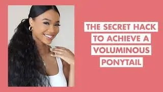 HOW TO: Clip-In Ponytail Tutorial with Shayla Hair Extension | INSERT NAME HERE