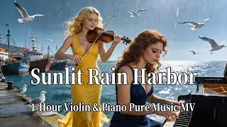 Sunlit Rain Harbor &middot; 1-Hour Violin & Piano Pure Music MV